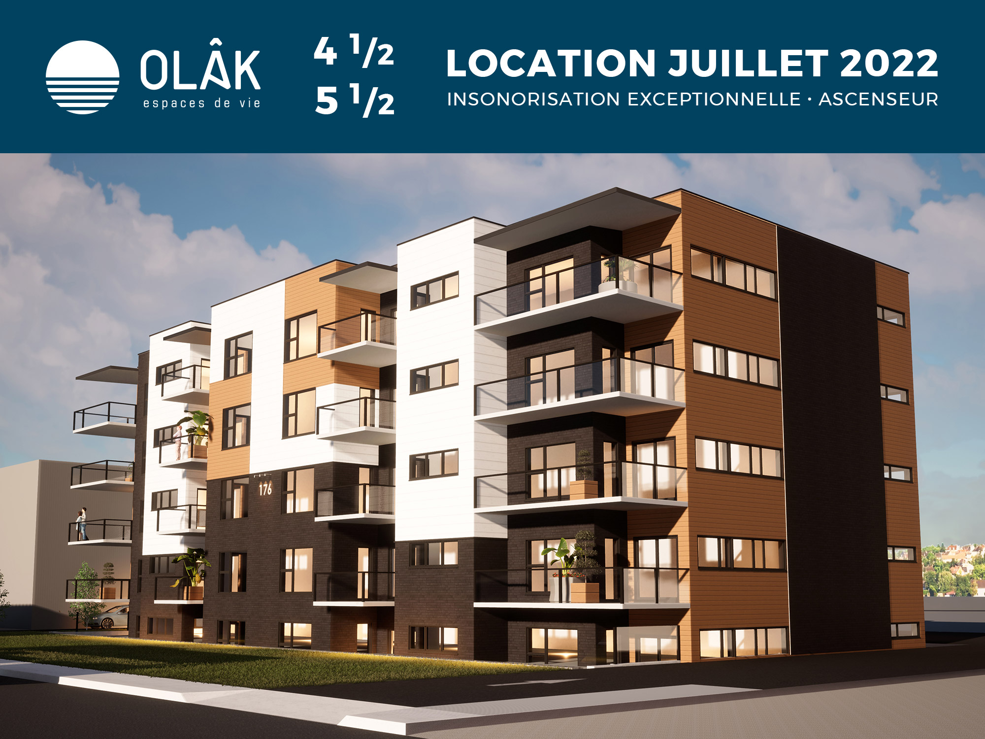 coffrage Olâk espaces de vie - 20 logements 100% en coffrage isolant